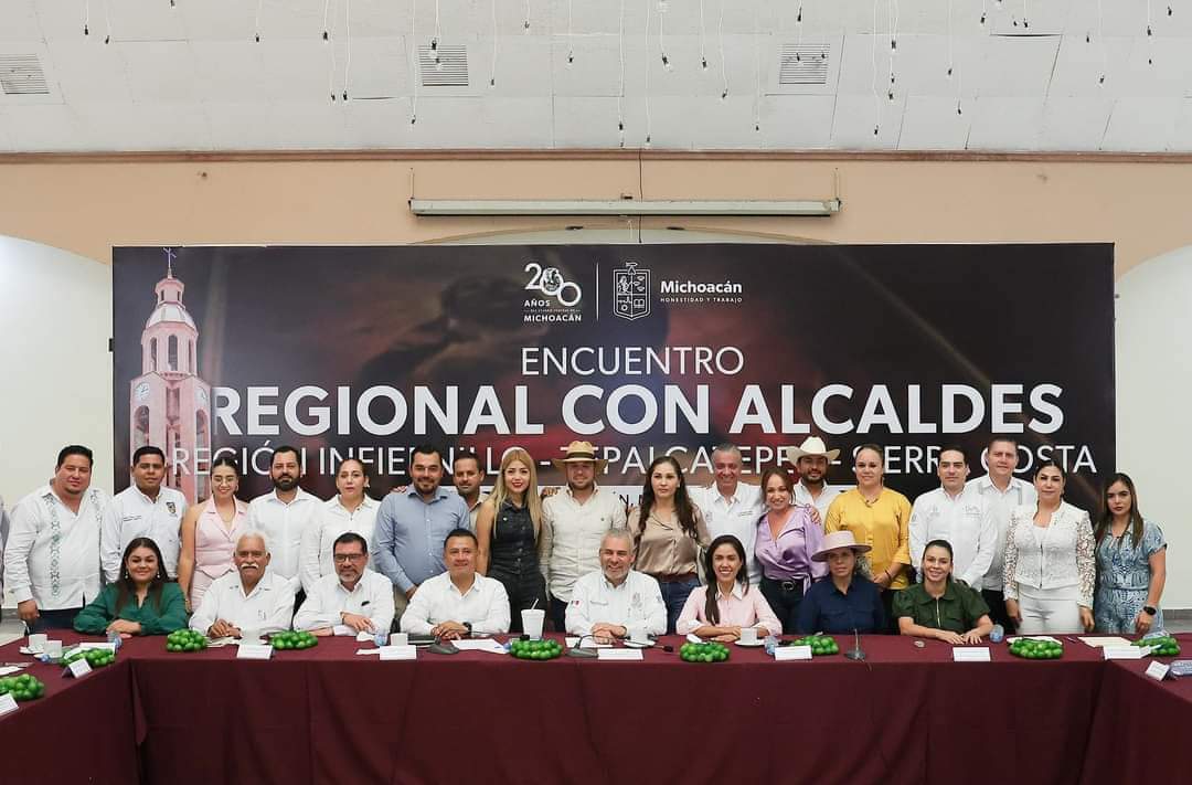 Encuentro Regional de Alcaldes de la zona Infiernillo-Tepalcatepec-Sierra Costa